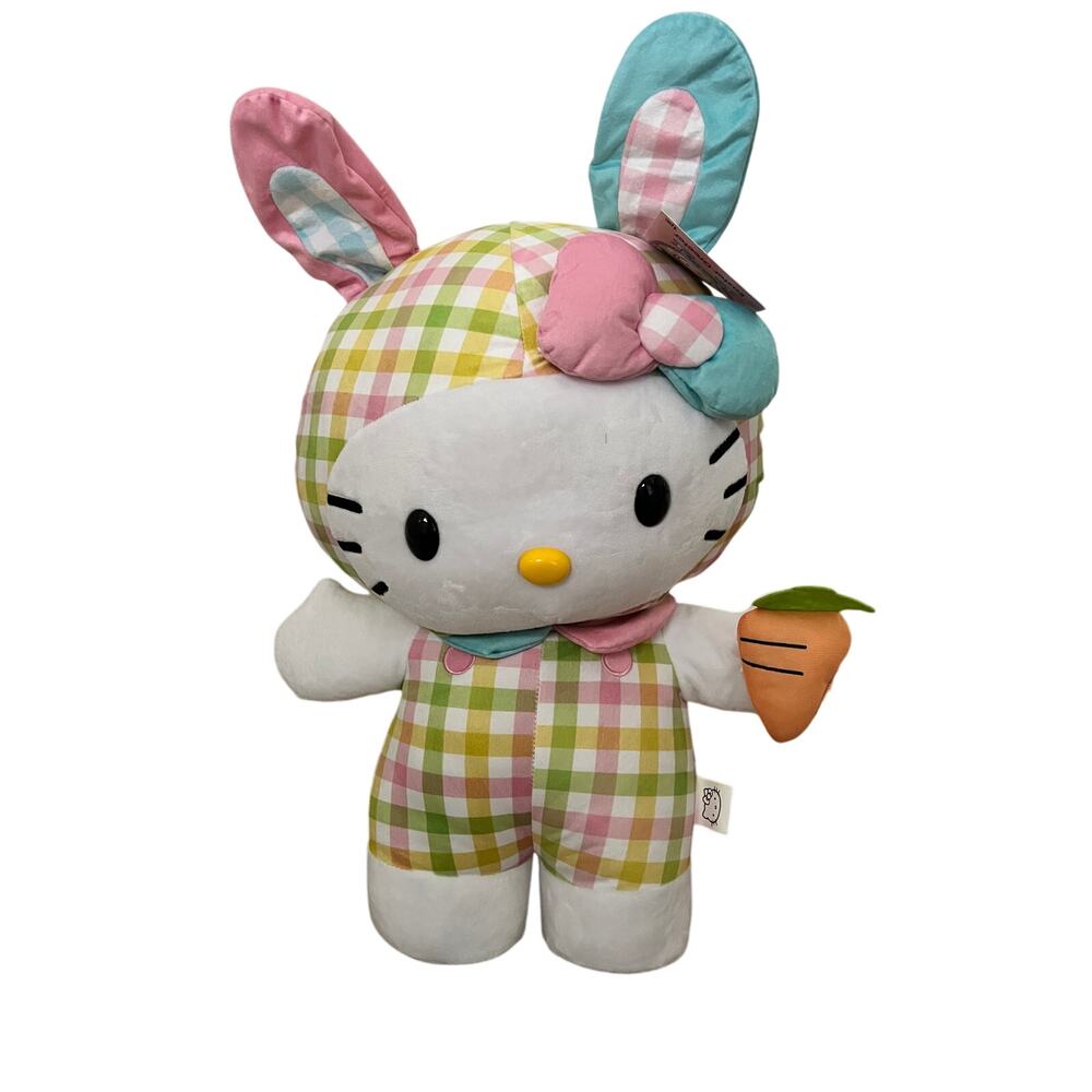 Hello Kitty Easter 2022 24" Large Greeter Plush Bunny - NWT